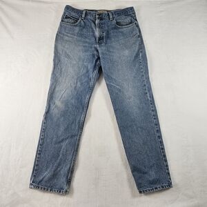 LL Bean Men's Classic Fit Straight Leg Jeans 34x30 Blue Denim 220626